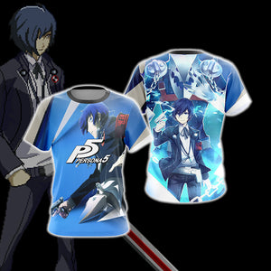 Persona 3 - Makoto Yuuki Unisex 3D T-shirt   