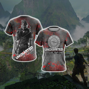 Uncharted: A Thief's End Unisex 3D T-shirt   