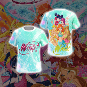 Winx Club Unisex 3D T-shirt   