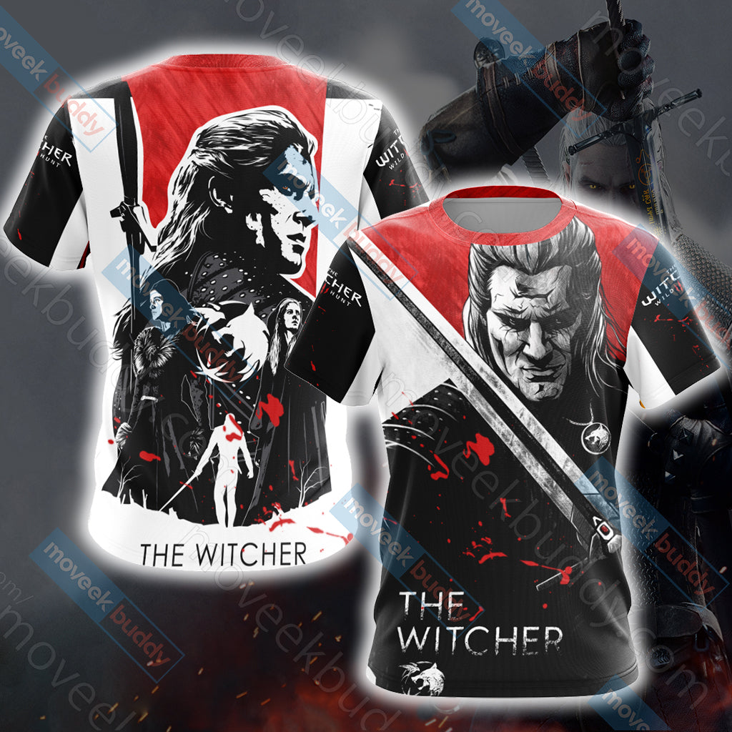 The Witcher New Style Unisex 3D T-shirt   