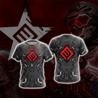 Warface Blackwood Logo Unisex 3D T-shirt   