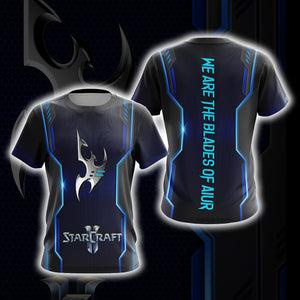 StarCraft - Protoss New Unisex 3D T-shirt   