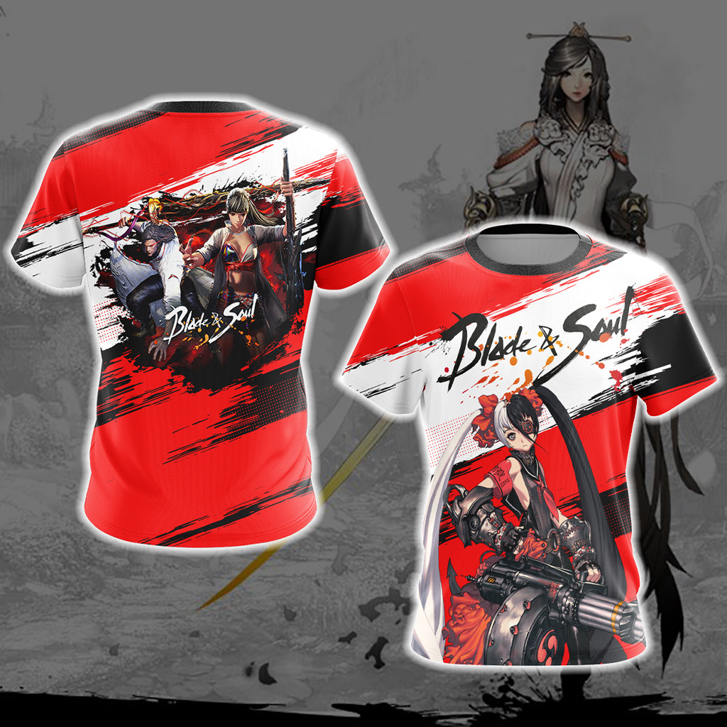 Blade & Soul New Unisex 3D T-shirt   