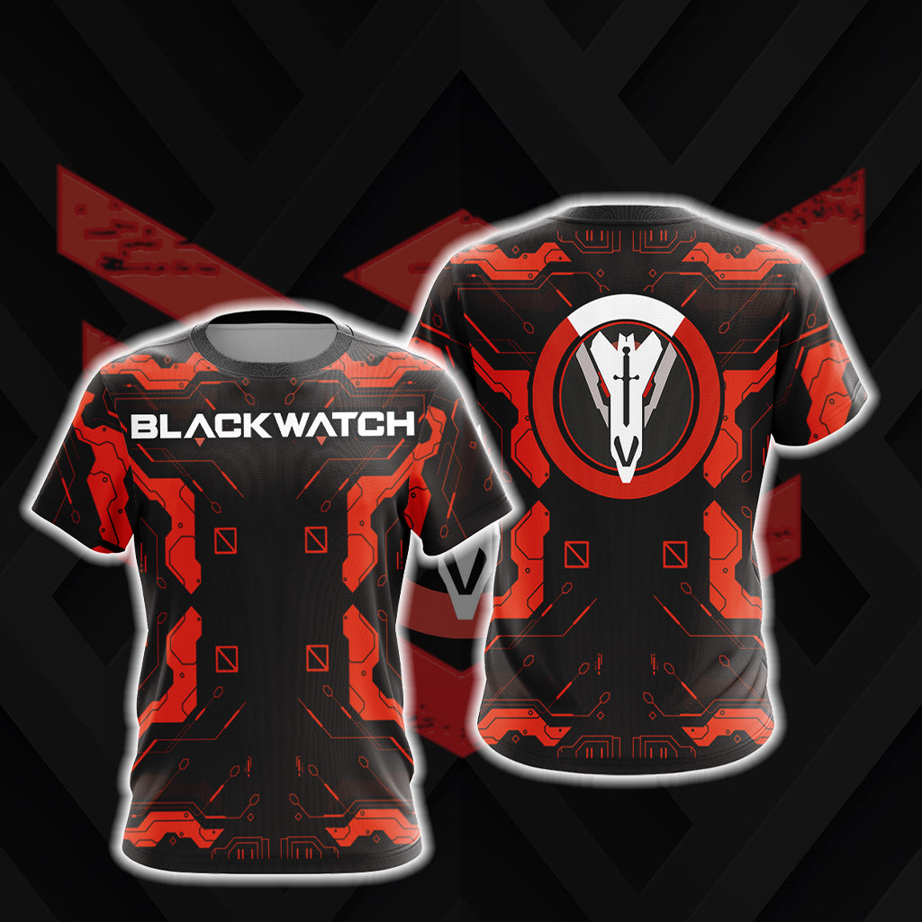 Overwatch - Blackwatch New Style Unisex 3D T-shirt US/EU S (ASIAN L)  