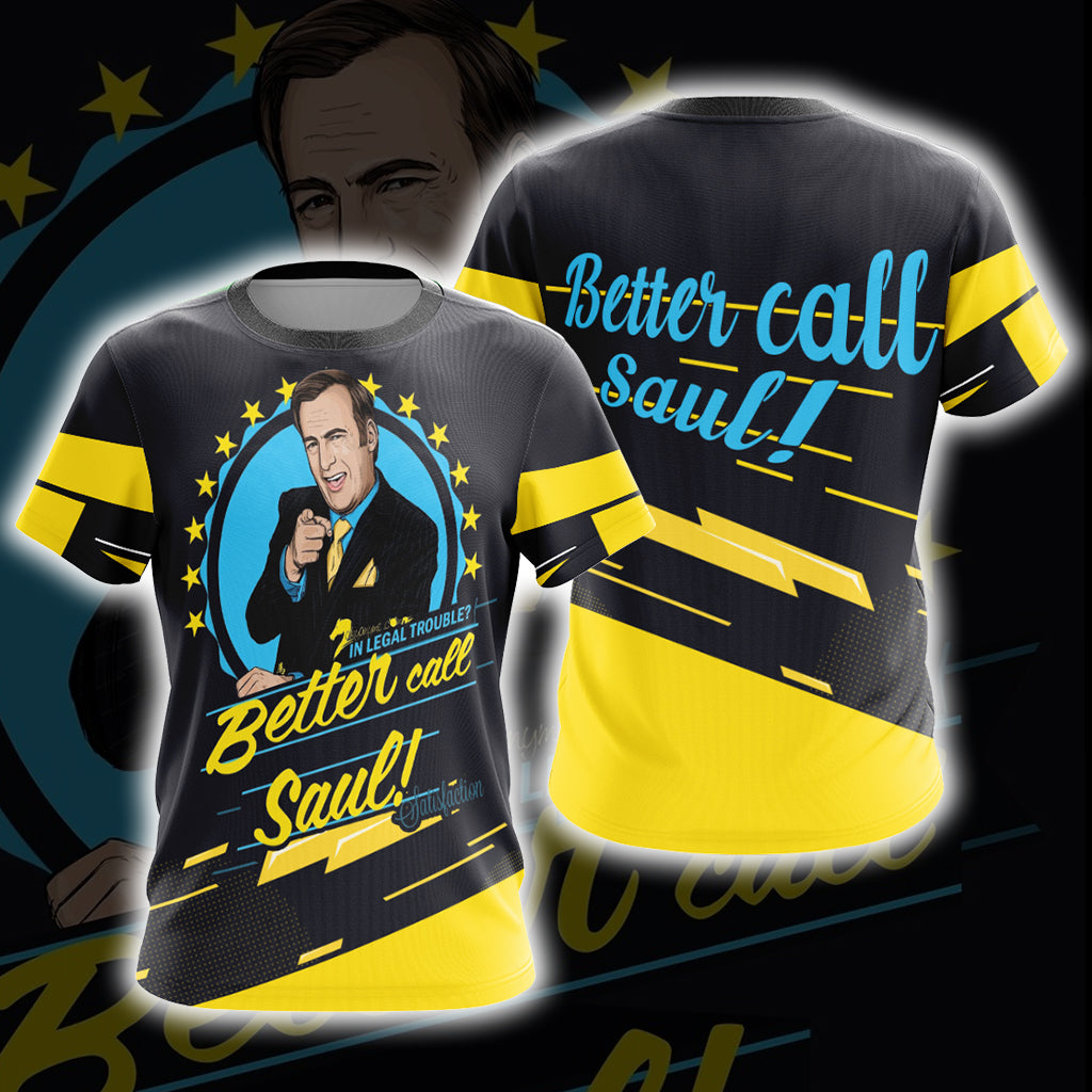 Better Call Saul (TV series) Unisex 3D T-shirt   