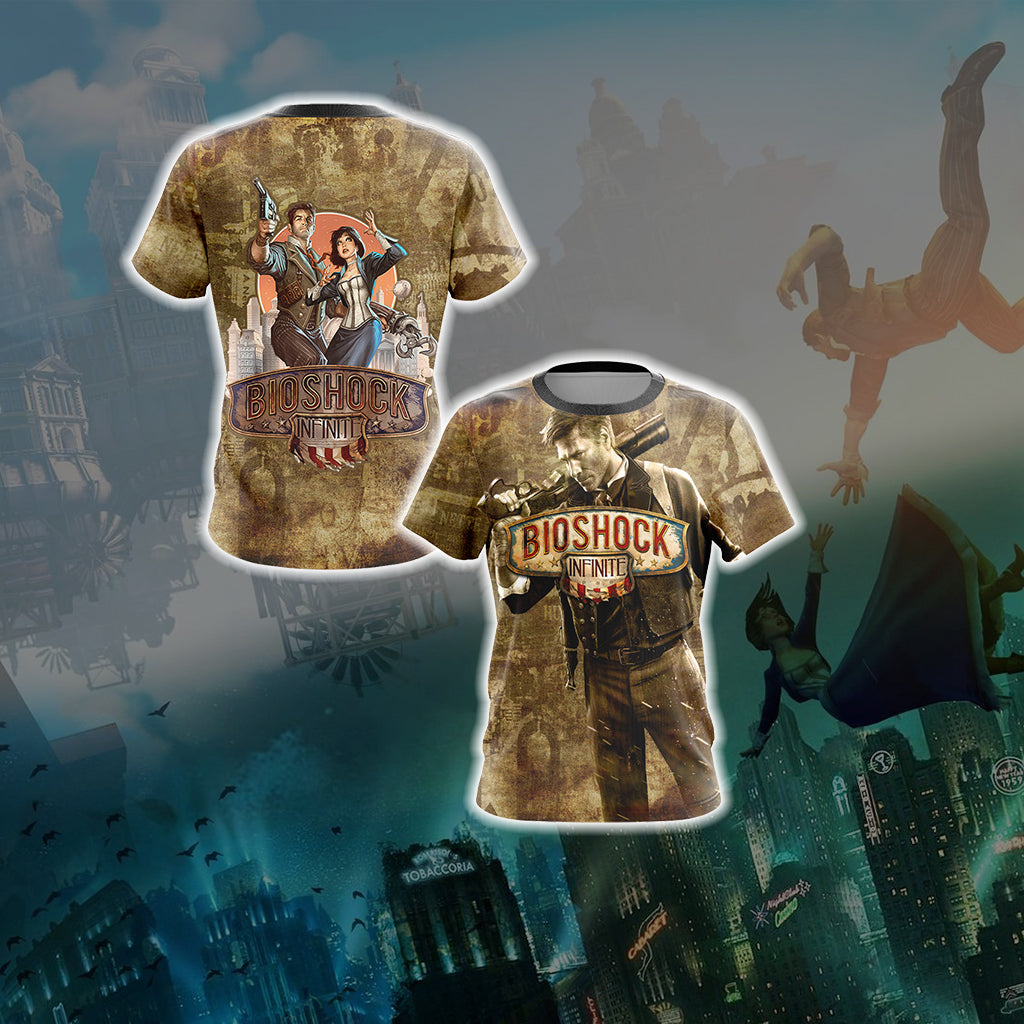 BioShock Infinite New Unisex 3D T-shirt US/EU S (ASIAN L)  