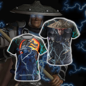 Mortal kombat - Raiden Dark Unisex 3D T-shirt   