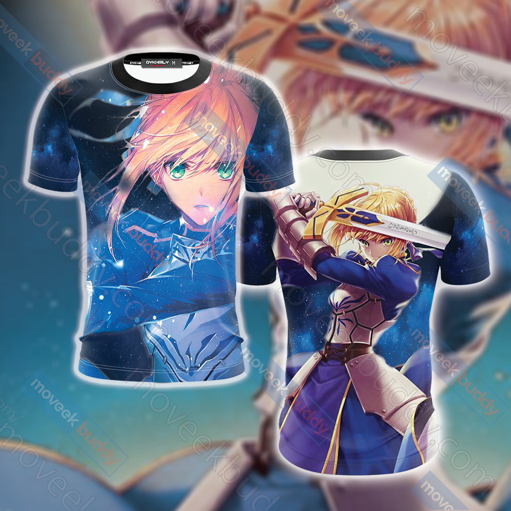 Fate/Stay Night Saber 3D T-shirt   