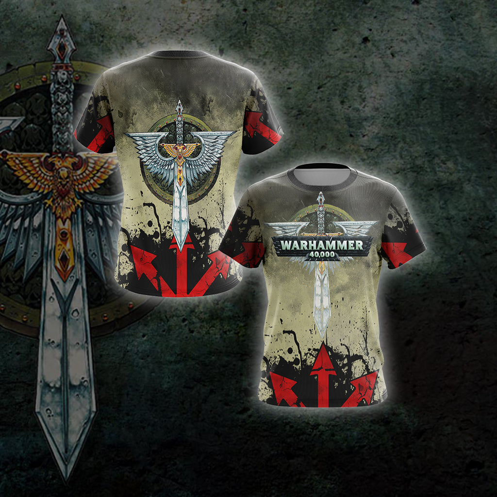 Warhammer 40,000 Unisex 3D T-shirt US/EU S (ASIAN L)  