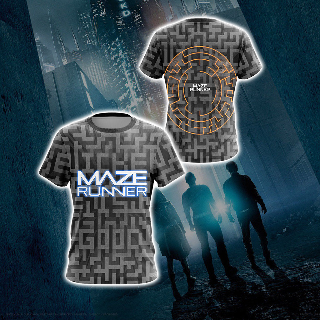 Maze Runner Unisex 3D T-shirt   