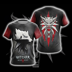 The Witcher 3 Wild Hunt Unisex 3D T-shirt   