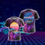 Delorean Space Unisex 3D T-shirt   