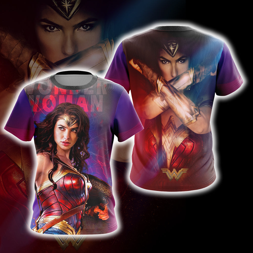 Wonder Woman Unisex 3D T-shirt   