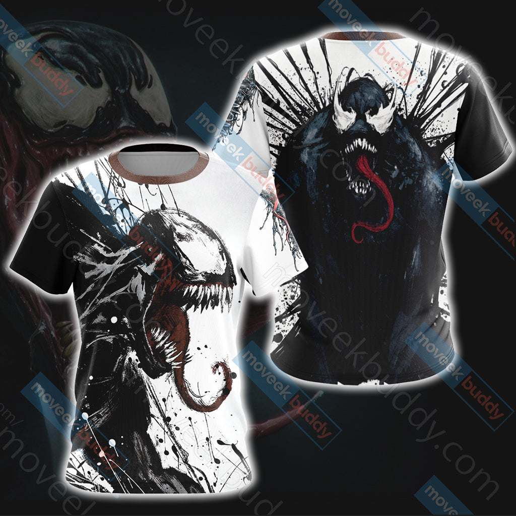 Spider-Man - Venom New Look Unisex 3D T-shirt   
