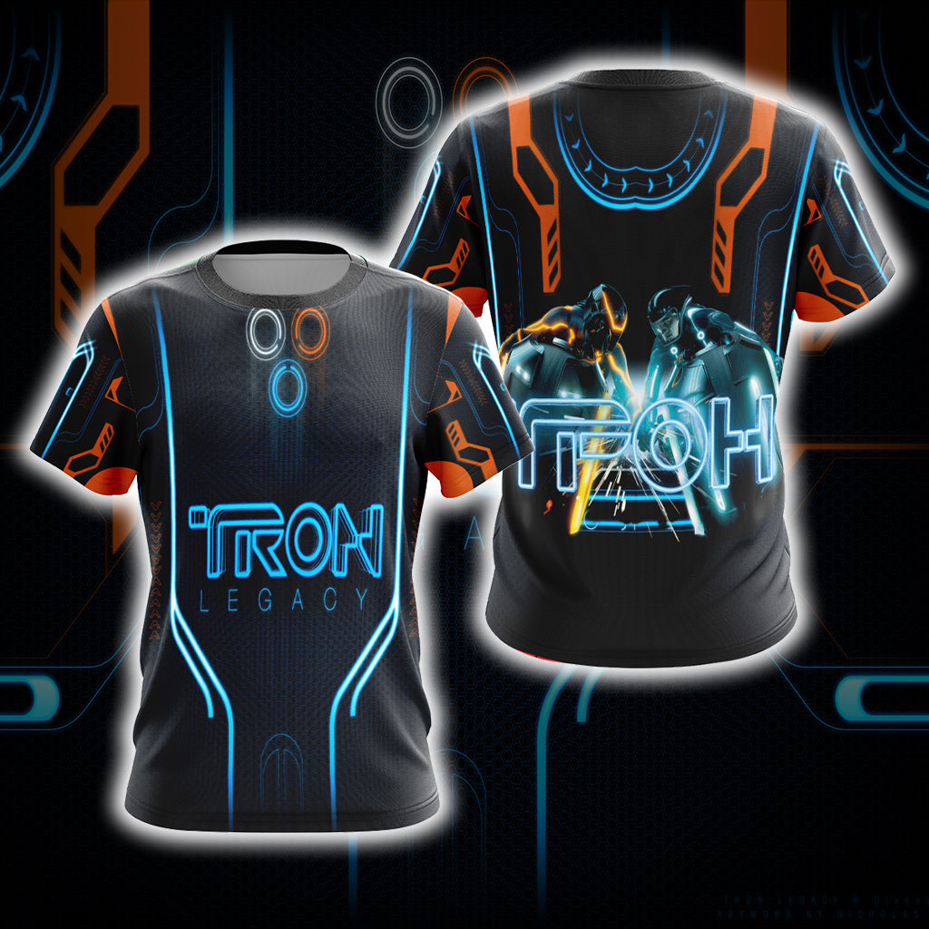 Tron Legacy New Version Unisex 3D T-shirt   