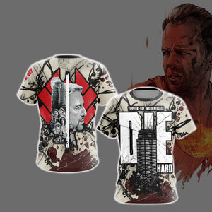 Die Hard Unisex 3D T-shirt   