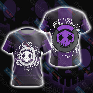 Overwatch - Sombra New Unisex 3D T-shirt   