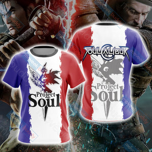 Soulcalibur - Project Soul Unisex 3D T-shirt   