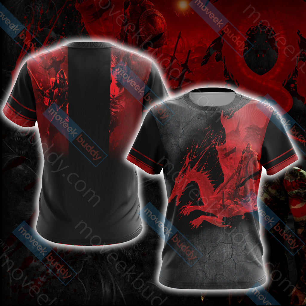 Dragon Age Origins Unisex 3D T-shirt S  
