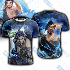 Overwatch - Hanzo New Version Unisex 3D T-shirt   