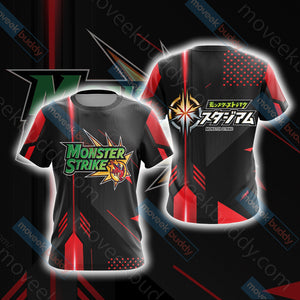 Monster Strike Unisex 3D T-shirt   