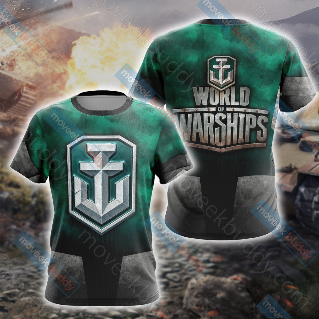 World of Warships Unisex 3D T-shirt   