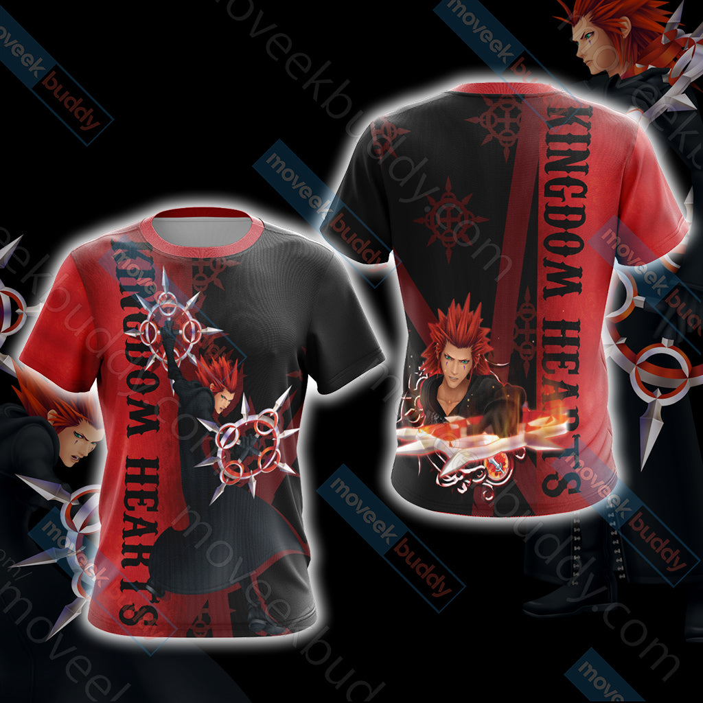 Kingdom Hearts II - Axel Unisex 3D T-shirt   