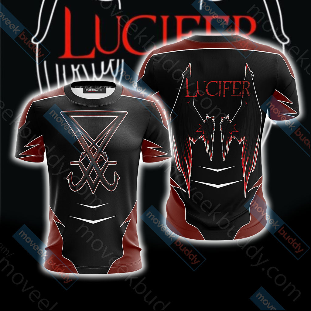 Lucifer New Unisex 3D T-shirt   