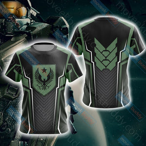 Spartan Master Chief Unisex 3D T-shirt   