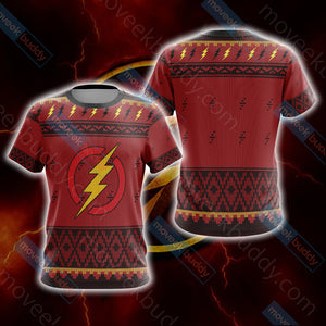 The Flash Knitting Style Unisex 3D T-shirt   