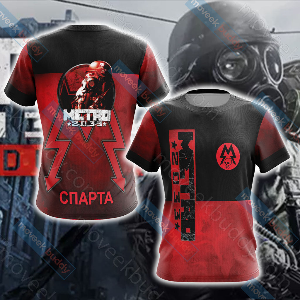 Metro 2033 Unisex 3D T-shirt   