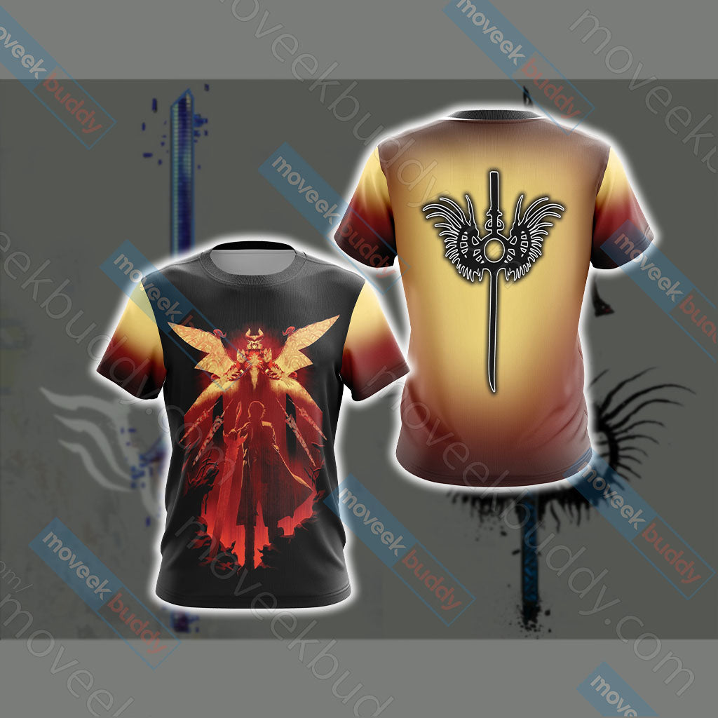 Devil May Cry - Vergil Unisex 3D T-shirt US/EU S (ASIAN L)  