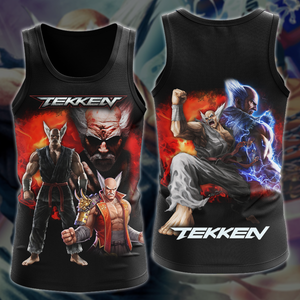 Tekken Heihachi Mishima Video Game 3D All Over Print T-shirt Tank Top Zip Hoodie Pullover Hoodie Hawaiian Shirt Beach Shorts Jogger Tank Top S 