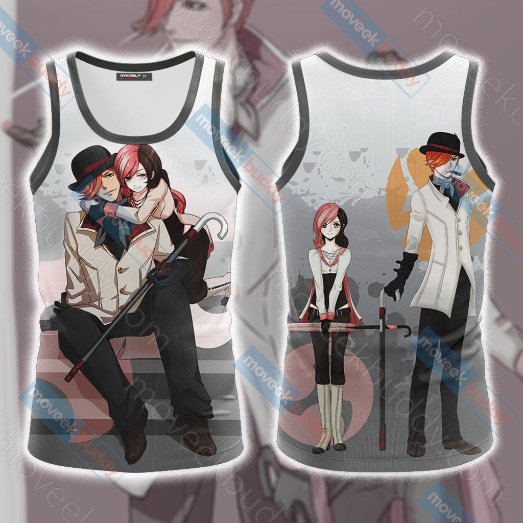 RWBY Roman and Neo Unisex 3D T-shirt Tank Top S 