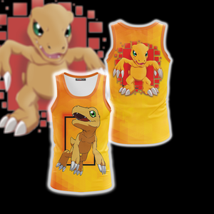 Digimon - Greymon Unisex 3D T-shirt Tank Top S 