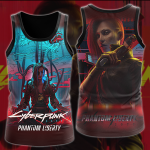 Cyberpunk 2077 2.0 Video Game All Over Printed T-shirt Tank Top Zip Hoodie Pullover Hoodie Hawaiian Shirt Beach Shorts Joggers Tank Top S 