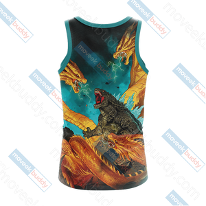 Godzilla King Of The Monsters New Look Unisex 3D T-shirt   