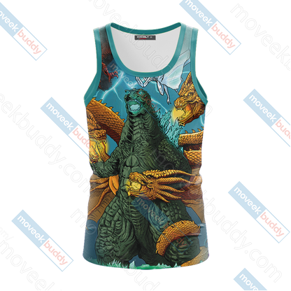 Godzilla King Of The Monsters New Look Unisex 3D T-shirt   