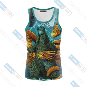 Godzilla King Of The Monsters New Look Unisex 3D T-shirt   