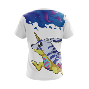 Digimon - Garurumon Cute As Hell Unisex 3D T-shirt   