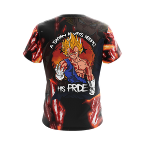 Saiyan Pride Unisex 3D T-shirt   