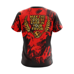 The Hunger Games May the odds be ever in your favor Unisex 3D T-shirt   