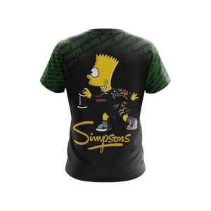 Bart The Simpsons Unisex 3D T-shirt   