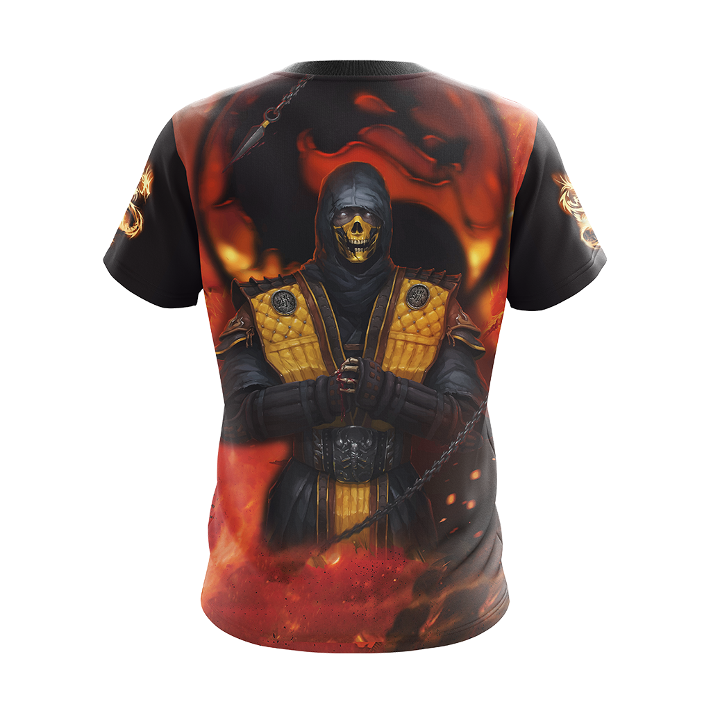Mortal Kombat Unisex 3D T-shirt   
