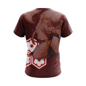 Inuyasha-Sesshomaru Unisex 3D T-shirt   