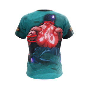 Street Fighter V Unisex 3D T-shirt   