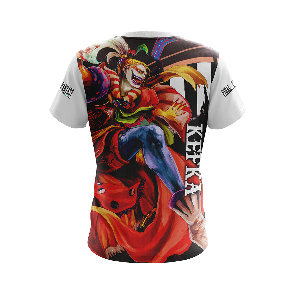 Final Fantasy Kefka Clown Unisex 3D T-shirt   