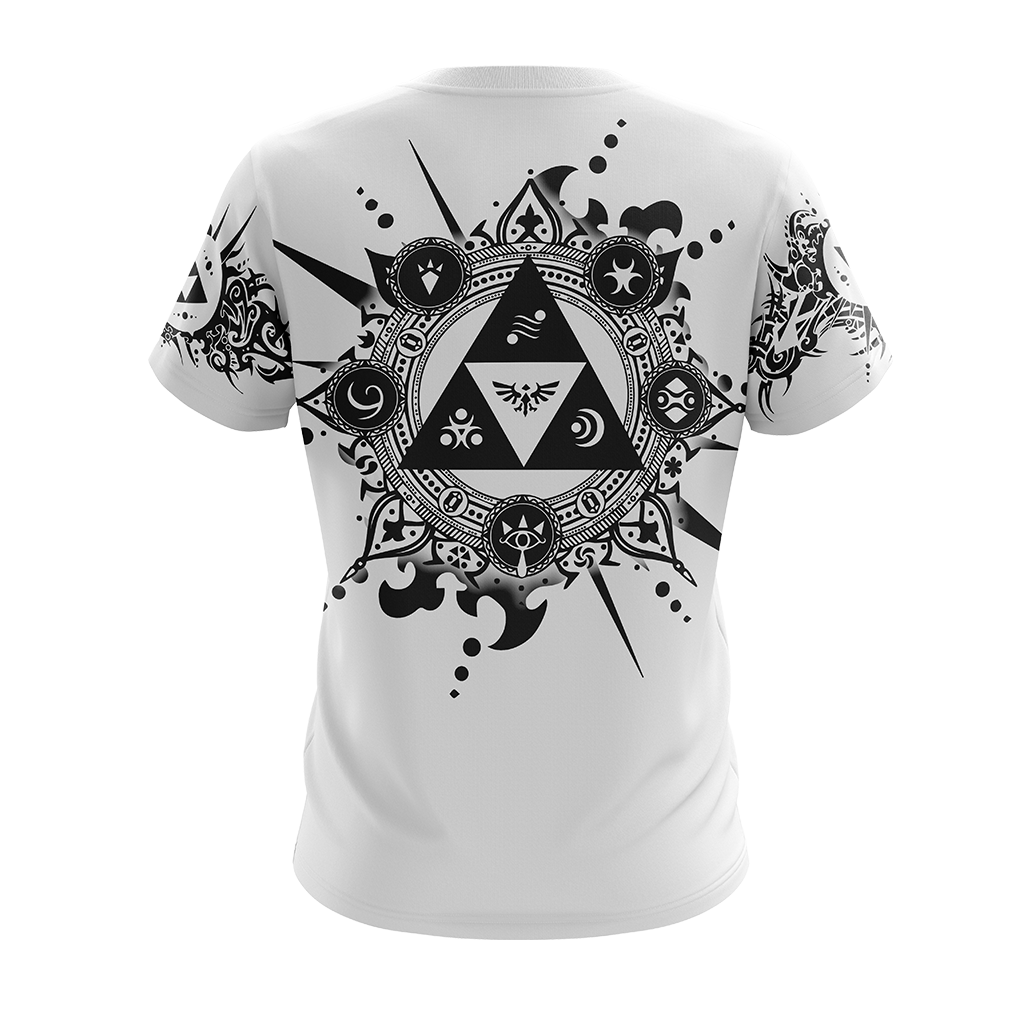 Personalized The legend of Zelda All Over Print T-shirt Zip Hoodie Pullover Hoodie   