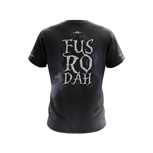 Skyrim Fus Ro Dah Version Unisex 3D T-shirt   