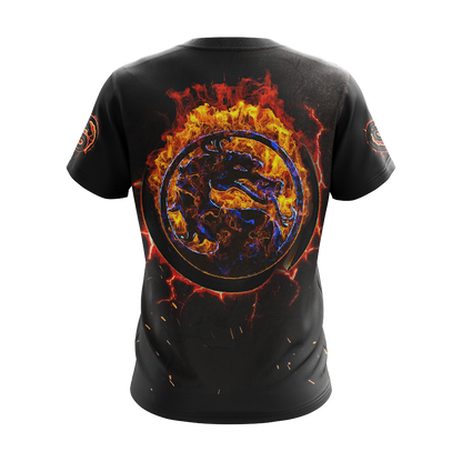 Mortal Kombat symbol Unisex 3D T-shirt   